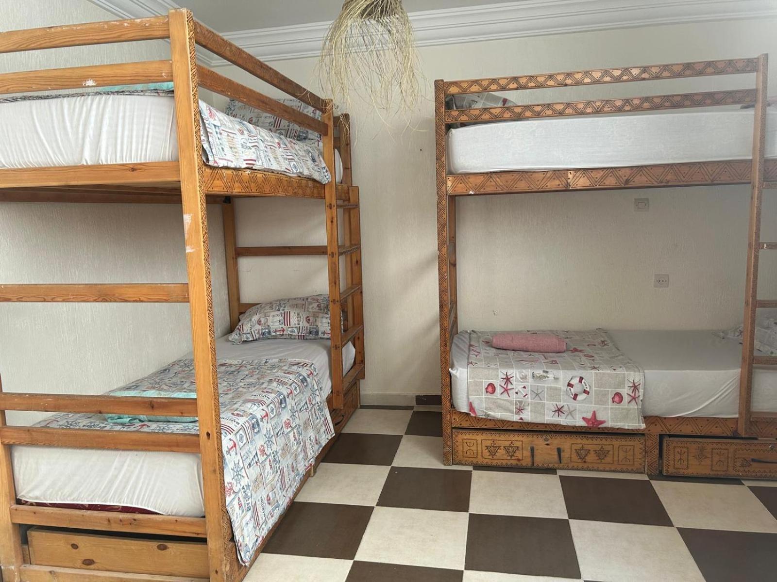 Idriss Tamraght Surfhostel Taghazout Rom bilde