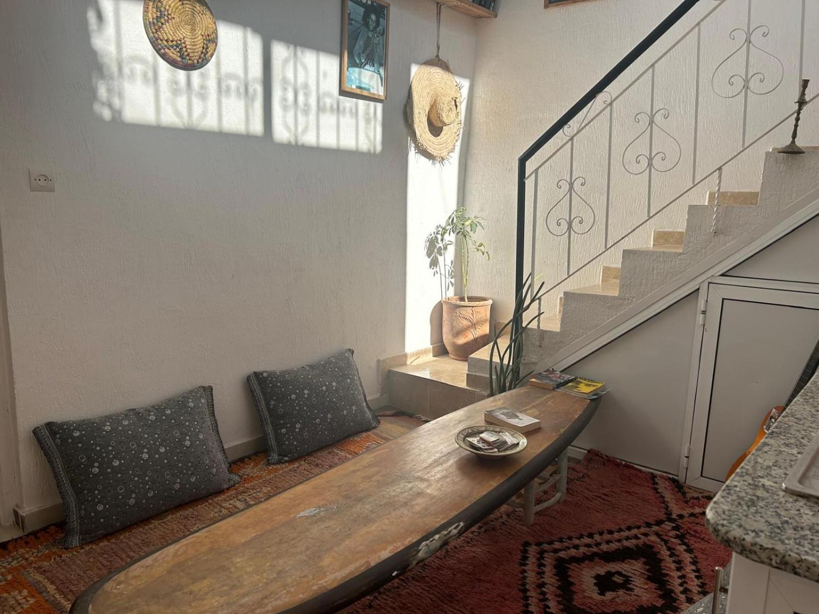 Idriss Tamraght Surfhostel Taghazout Rom bilde